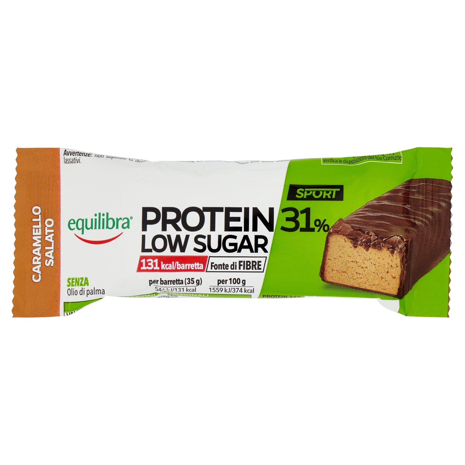 Barrette x 24 Protein 31% Low Sugar Caramello Salato