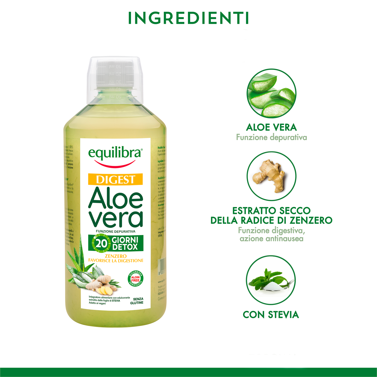 Aloe Vera Digest con zenzero