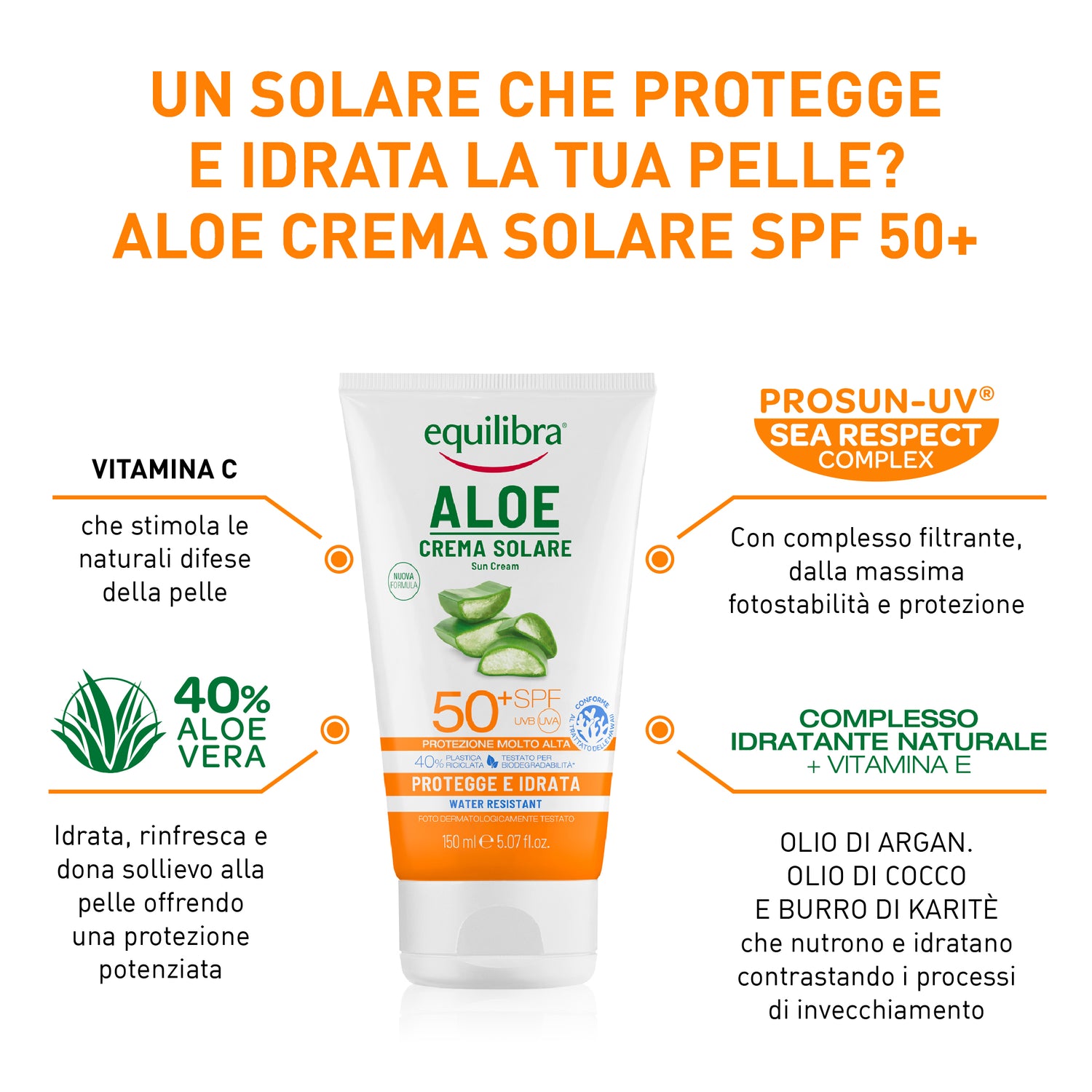 Prosun-UV Solare Aloe SPF50+
