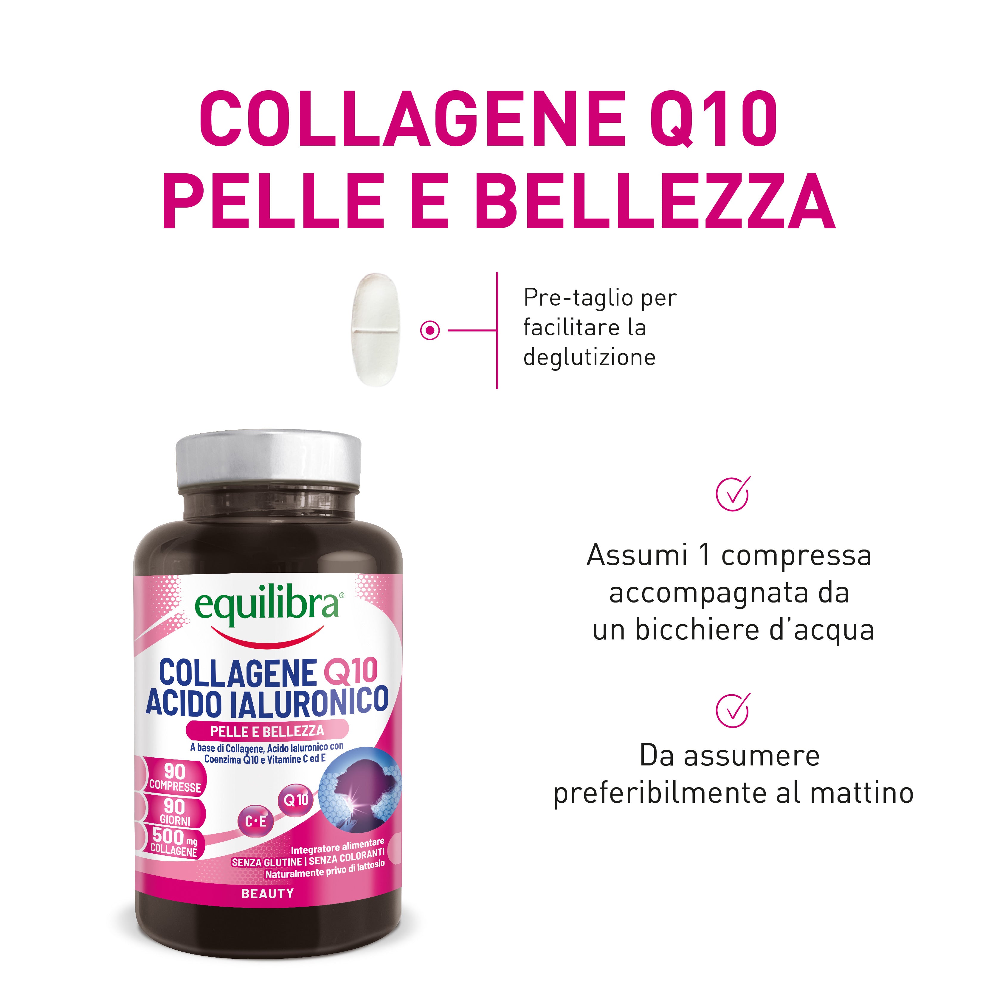 Collagene Q10 e Acido Ialuronico