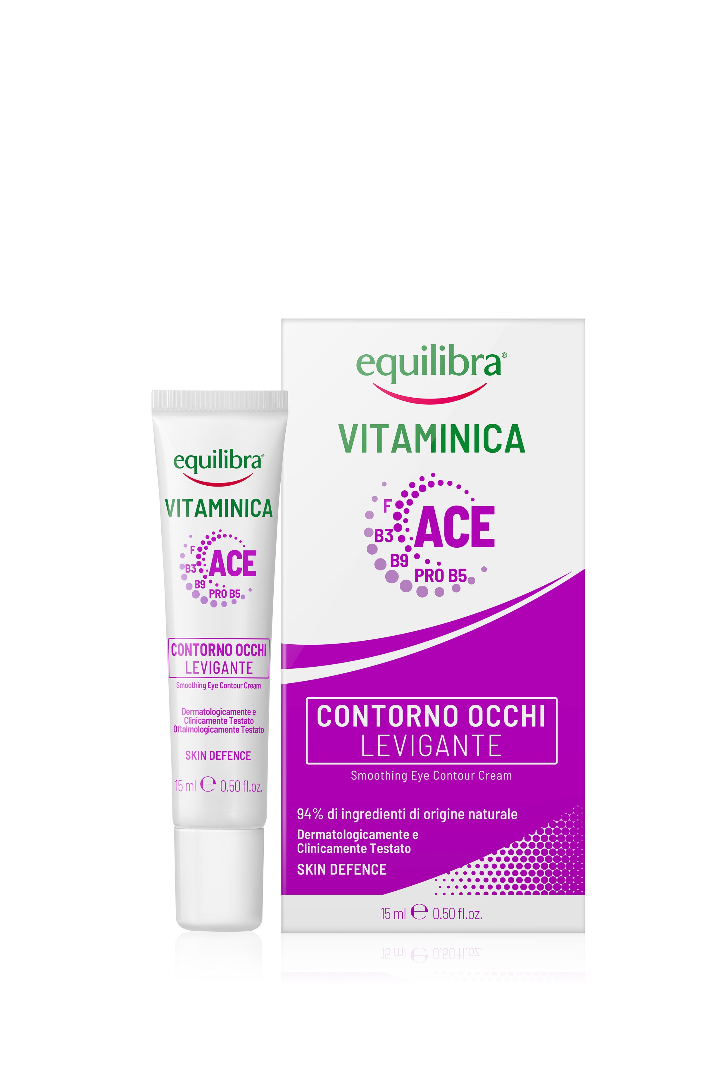 Contorno Occhi levigante con Complesso Multivitaminico