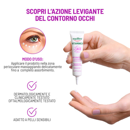 Contorno Occhi levigante con Complesso Multivitaminico