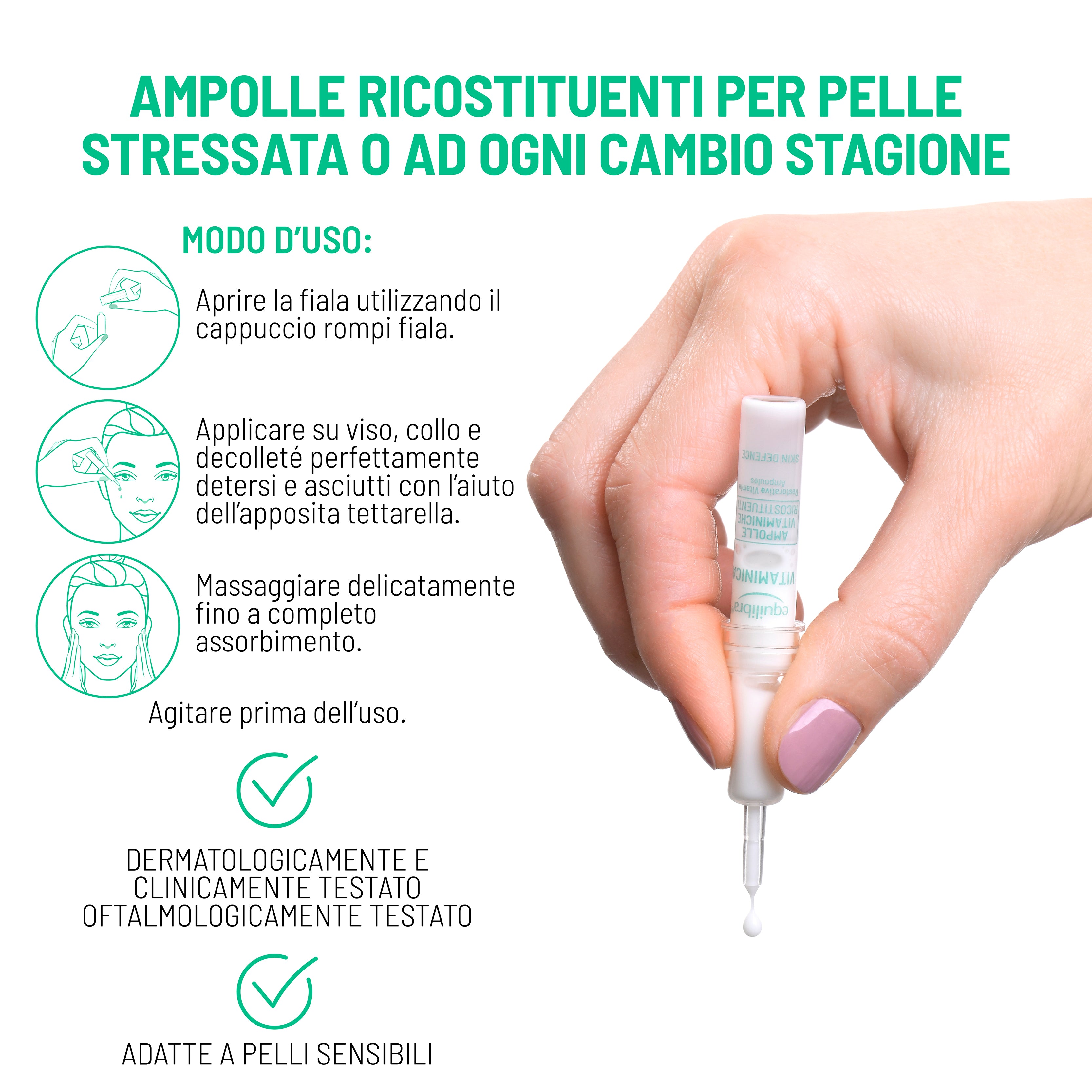 Ampolle Ricostituenti con complesso Multivitaminico