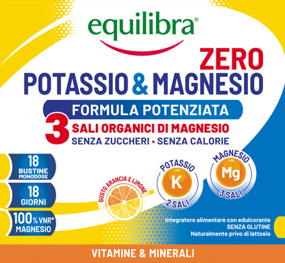 Potassio e Magnesio Zero 3 Formula Potenziata