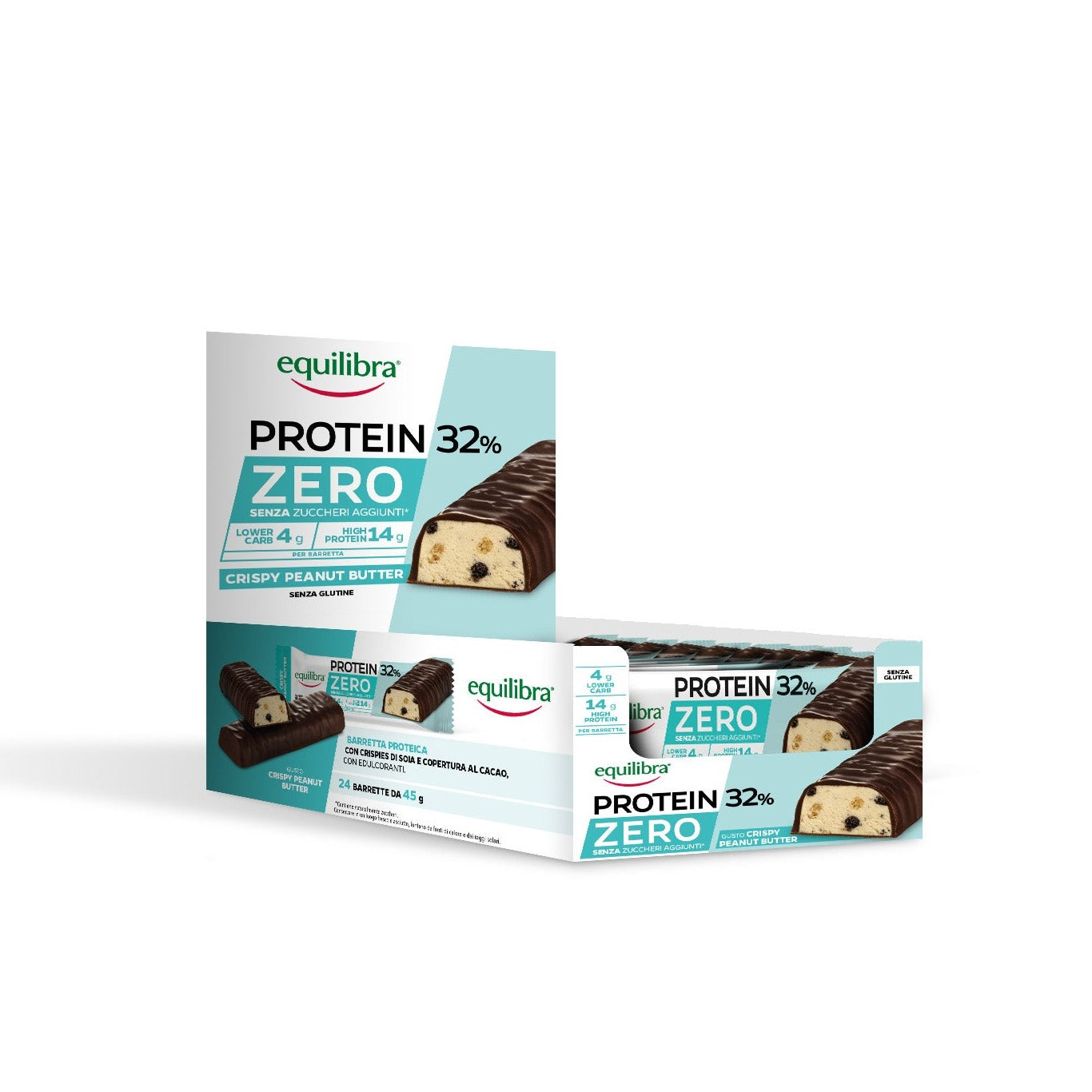 Barrette x 24 Protein 32% Zero Crispy Peanut