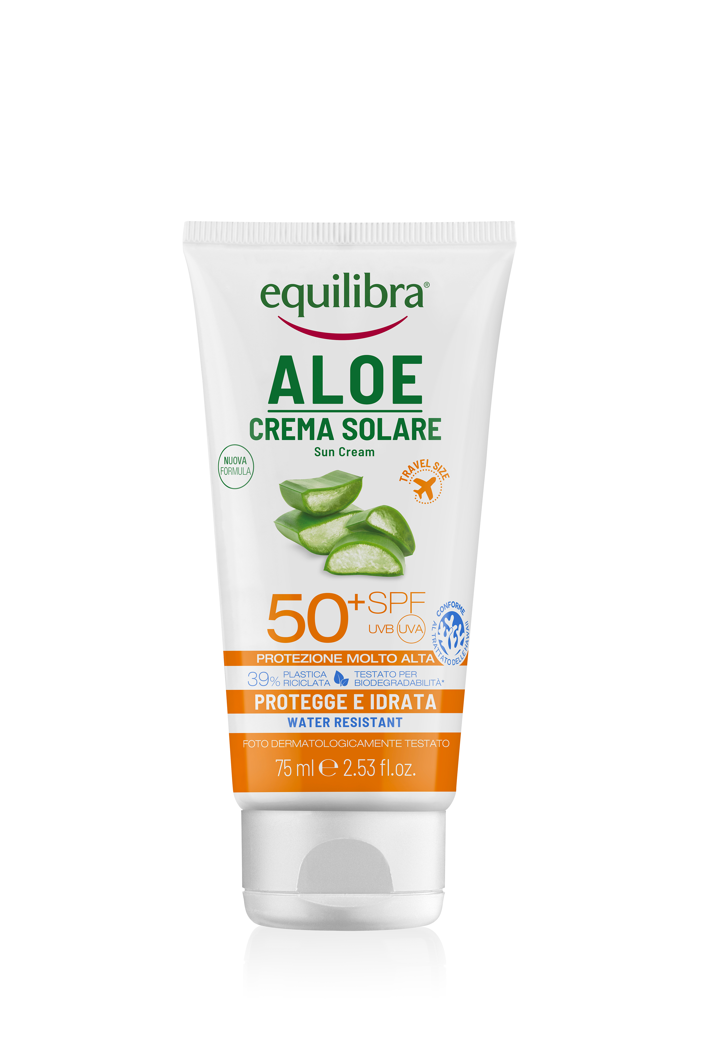 Aloe Crema Solare SPF 50+ Minitaglia