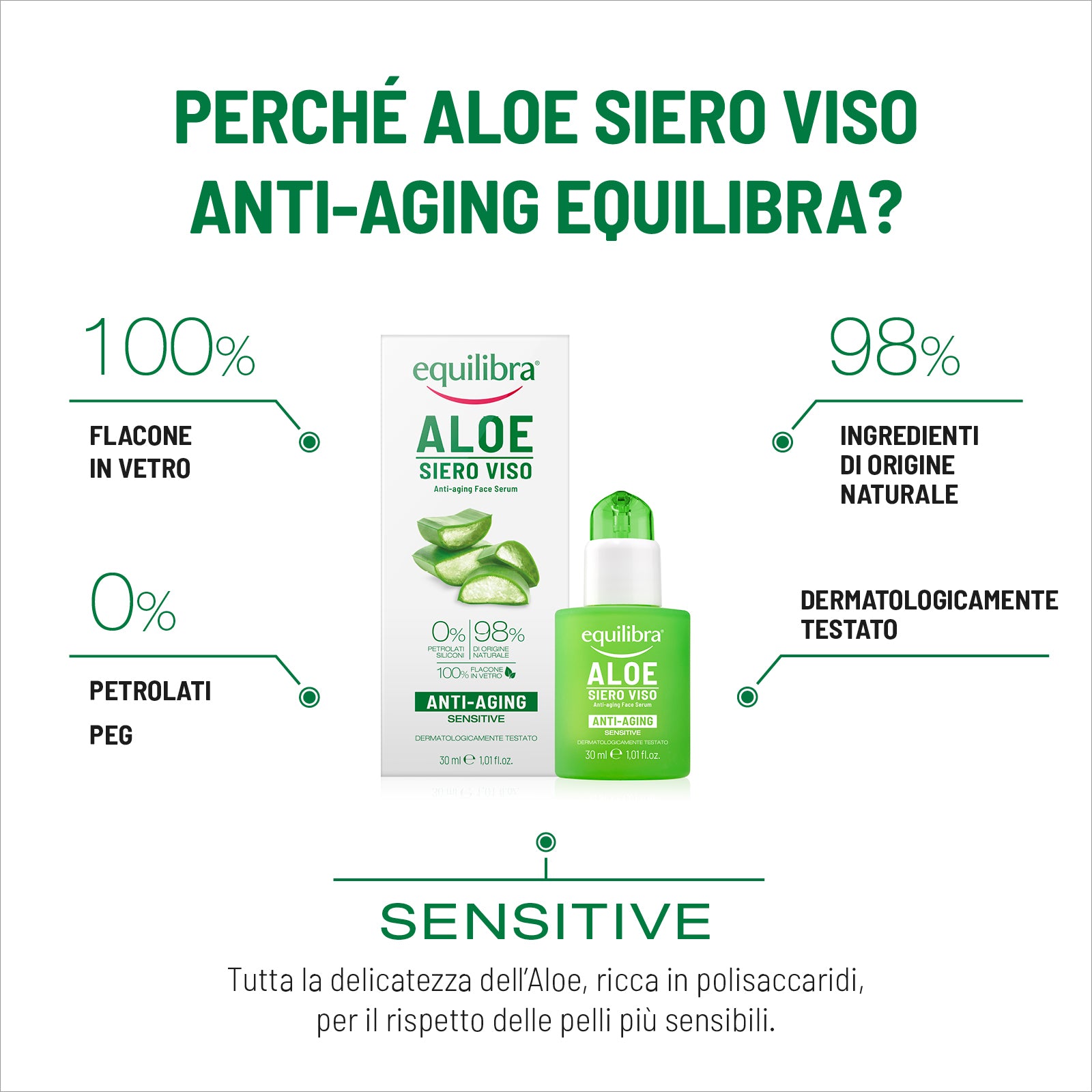 Aloe siero viso