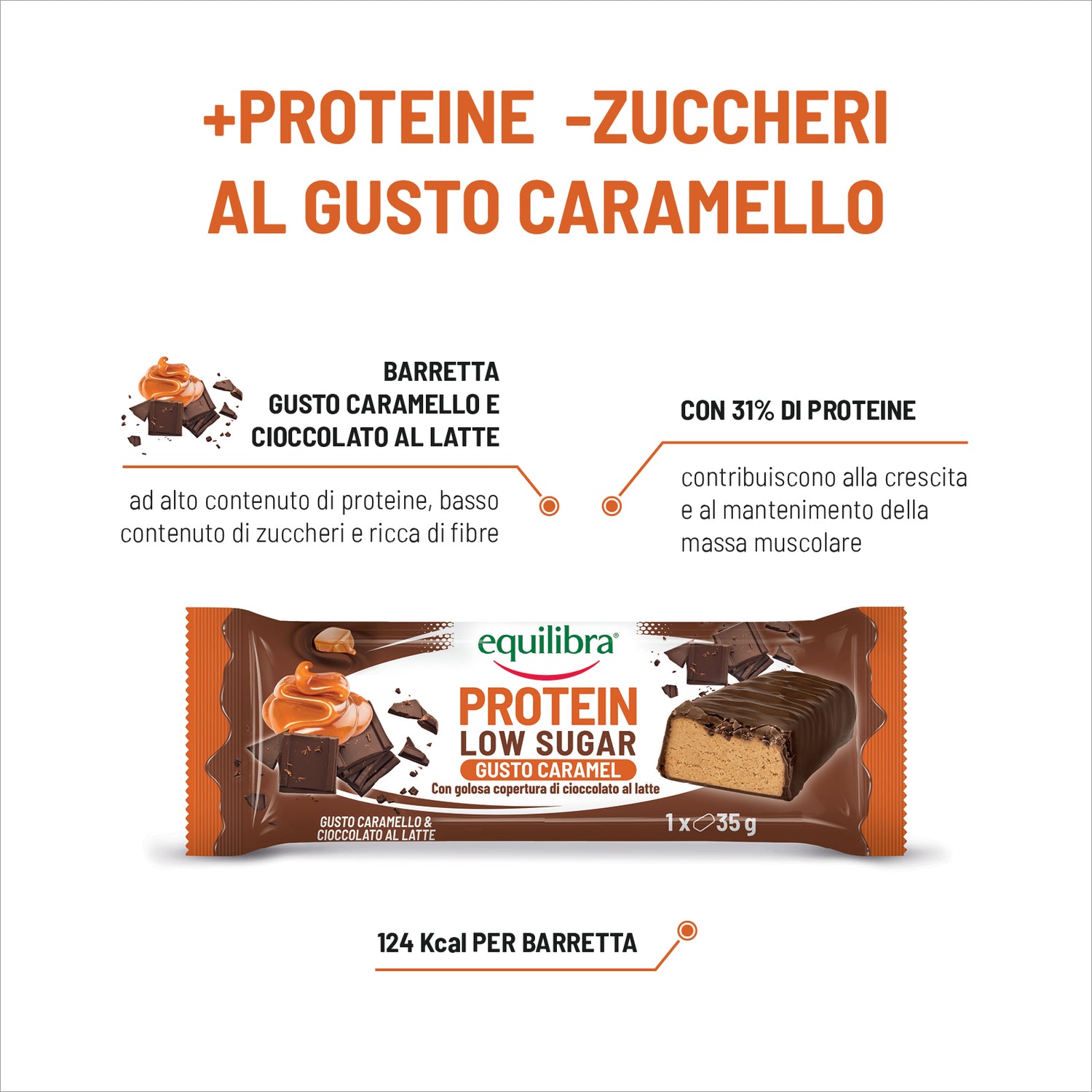 Barrette x 15 Protein 31% Low Sugar Caramel